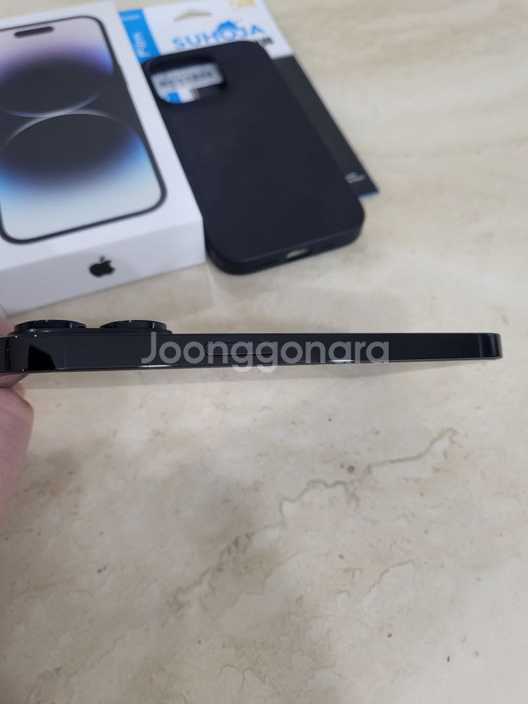 애케플25/9 아이폰14프로 128gb 블랙--4