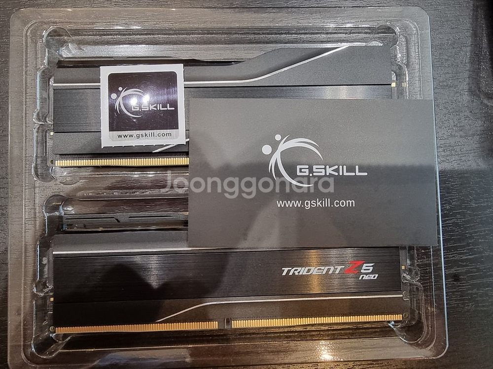 램 지스킬-DDR5/6000/CL-30/32G 팝니다.--2
