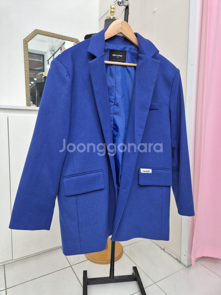 오버핏 루즈핏 여성 자켓--8