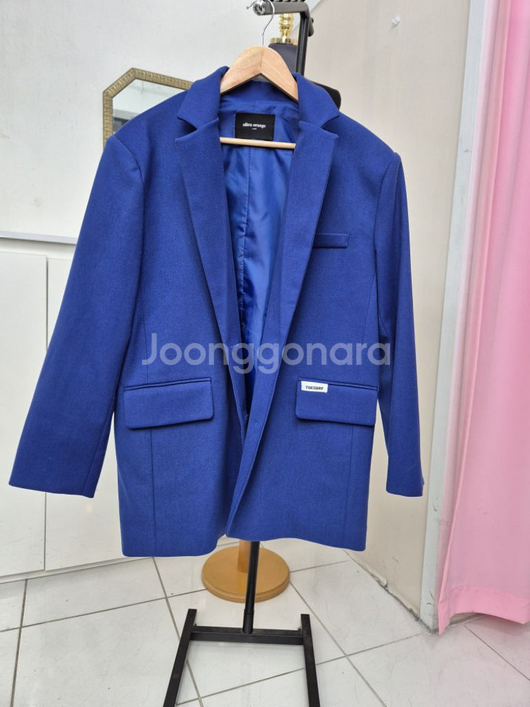 오버핏 루즈핏 여성 자켓--5
