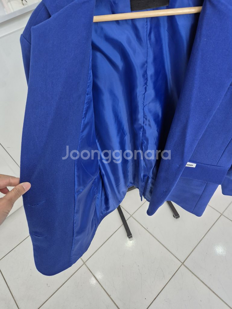 오버핏 루즈핏 여성 자켓--6