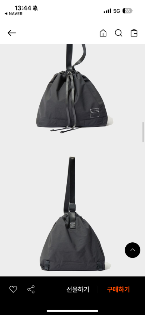 블랭코브 피셔맨 백3 그레이 + 블랭코브 스트랩 이미지