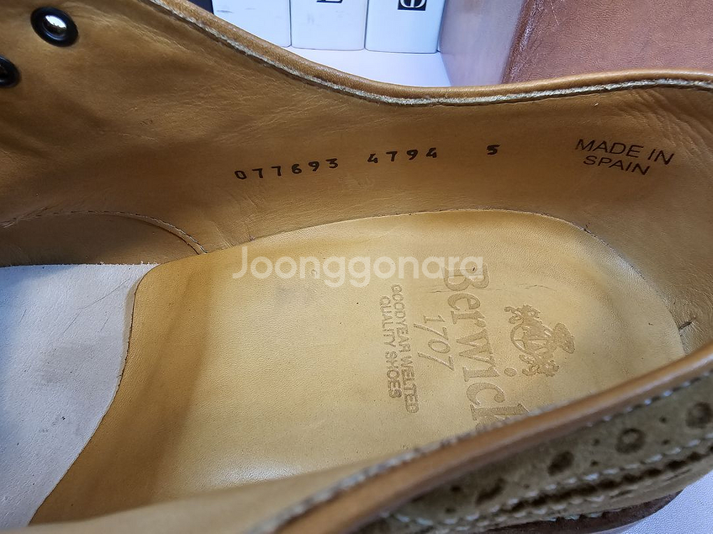 <새상품> 버윅 남성 로퍼 구두 245--6