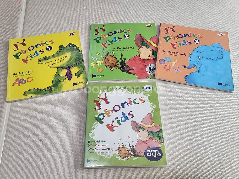 노부영 jy phonics 키즈 1-3 cd/dvd포함--1