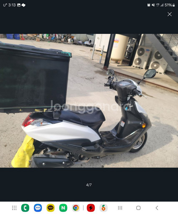 대림 vf100 19년식 배달셋팅 스쿠터 판매합니다--3