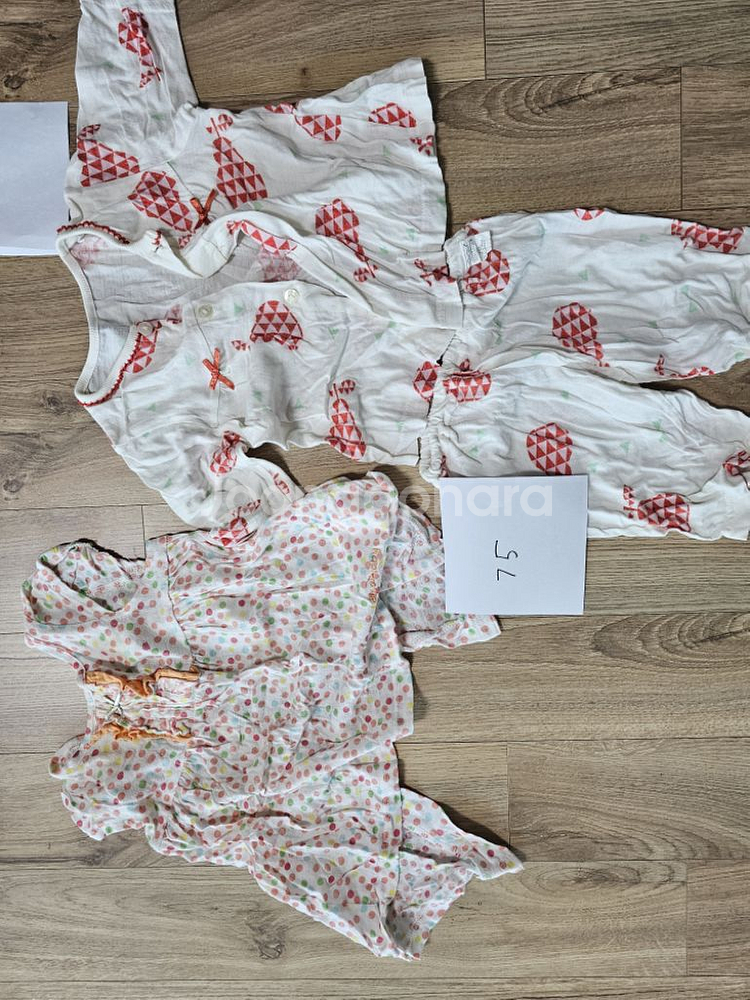 파코라반 내의 90.무냐무냐75수면조끼.이유식턱받이내의--4