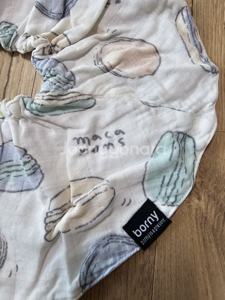 파코라반 내의 90.무냐무냐75수면조끼.이유식턱받이내의--7