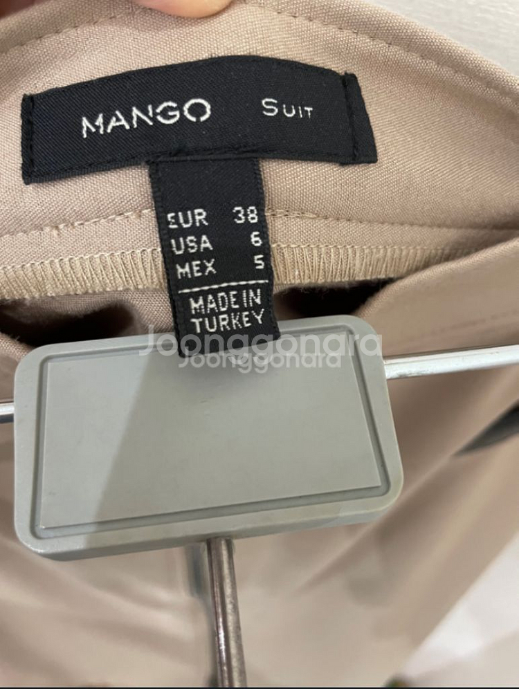 [새상품]MANGO 지퍼 스커트--1