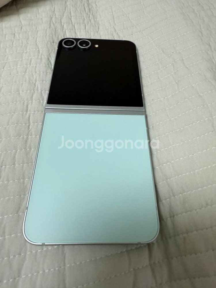 갤럭시 z플립6 민트 512gb--1