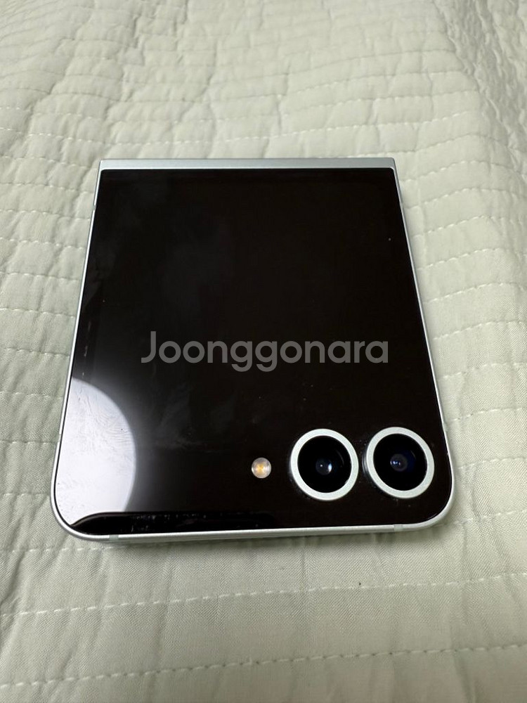 갤럭시 z플립6 민트 512gb--0