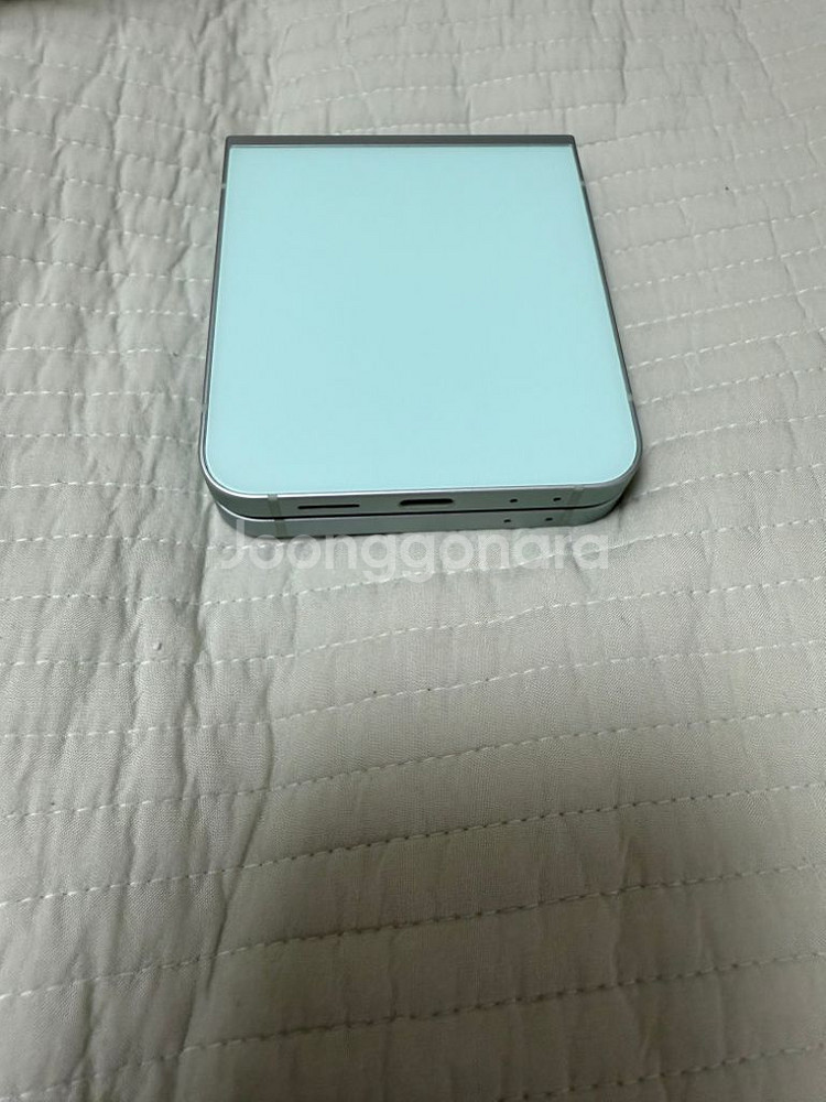 갤럭시 z플립6 민트 512gb--3