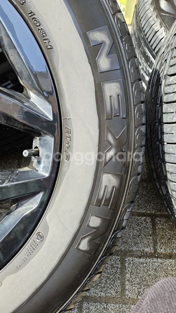 쌍용/KGM 순정 18인치 렉스턴스포츠 칸 순정 블랙휠--4