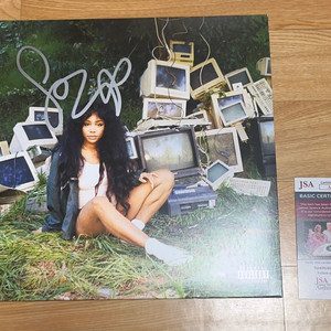 SZA Ctrl LP 친필 싸인반 팝니다