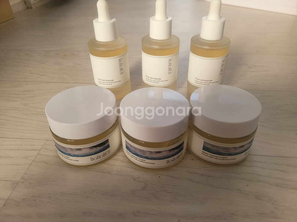 로로벨 앰플+워터캐논크림 set(롯데면세점에서도 판매)--5