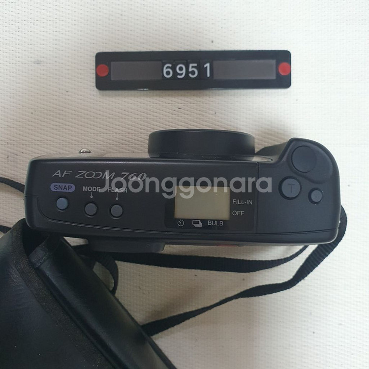 삼성캐녹스 AF 줌 760 필름카메라 파우치포함--1