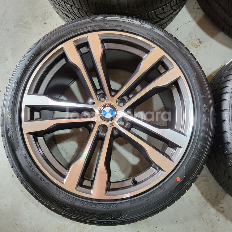 bmw x6 m 20인치 st 휠타이어 세트판매--2