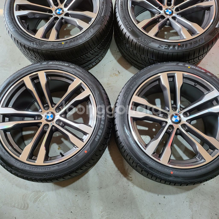 bmw x6 m 20인치 st 휠타이어 세트판매--4