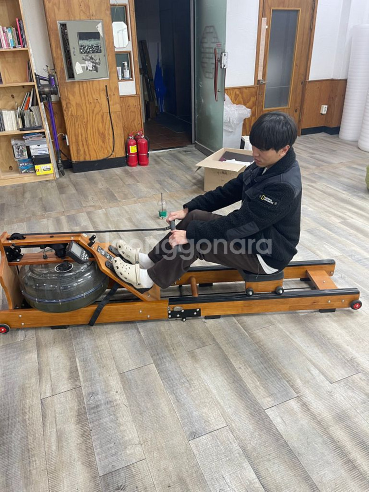 원목 접이식로잉머신--1