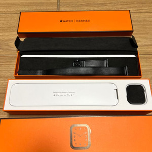 애플워치5 에르메스 40mm 블랙 더블투어