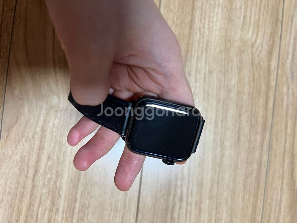 애플워치5 에르메스 40mm 블랙 더블투어--2