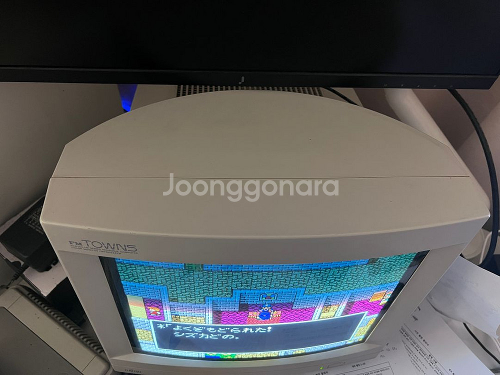 3모드 crt모니터 FMTOWNS FMTDP 5351W--1