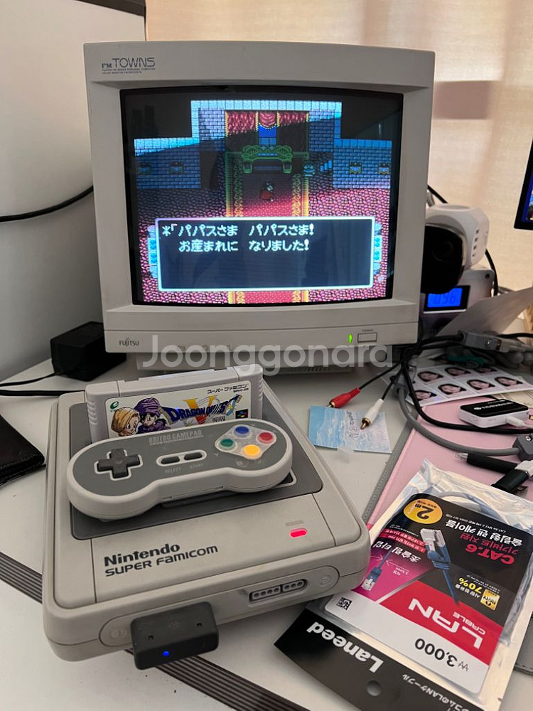 3모드 crt모니터 FMTOWNS FMTDP 5351W--3