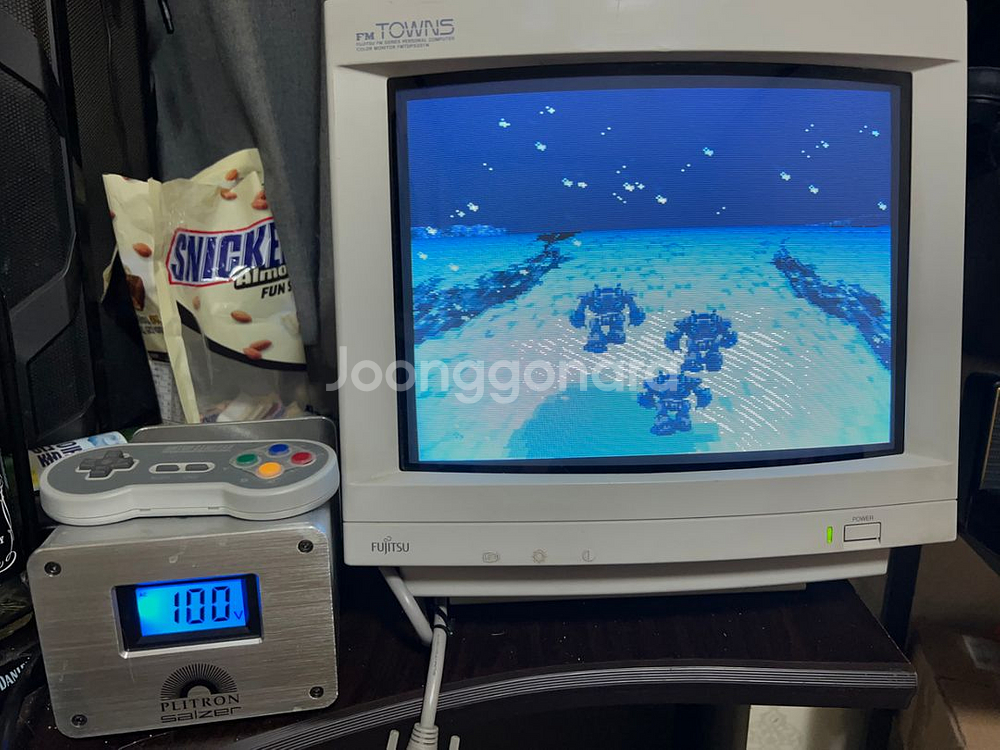 3모드 crt모니터 FMTOWNS FMTDP 5351W--6