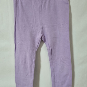 아동 6-7세 탑텐키즈 쫄쫄이 면바지 퍼플 2벌