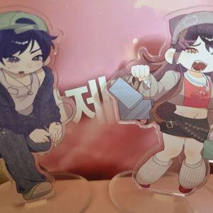 좀비고 정예슬 김준호 아크릴 스탠드 서코 비공식 굿즈