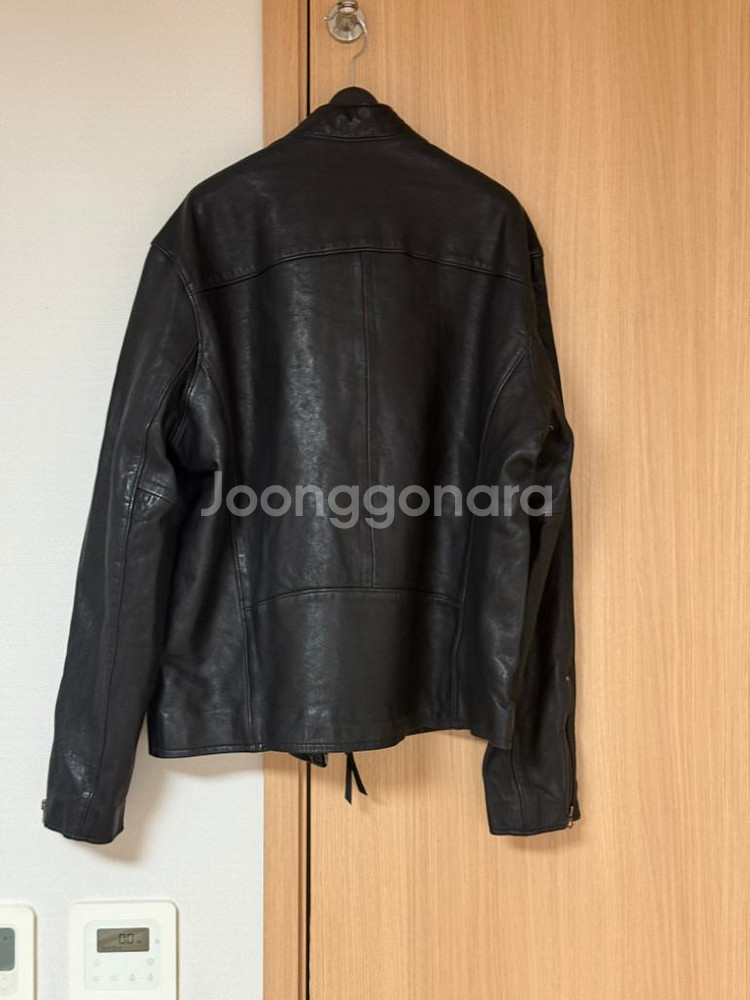 폴로랄프로렌 카페레이서 자켓L 105 레더자켓--4
