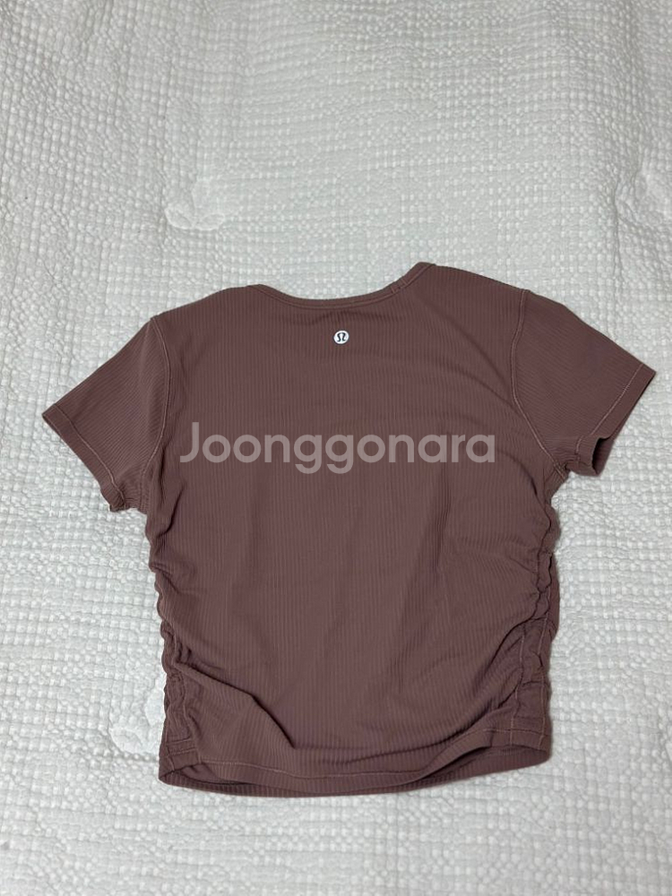 룰루레몬 올잇 테익스 리브드 티셔츠--2