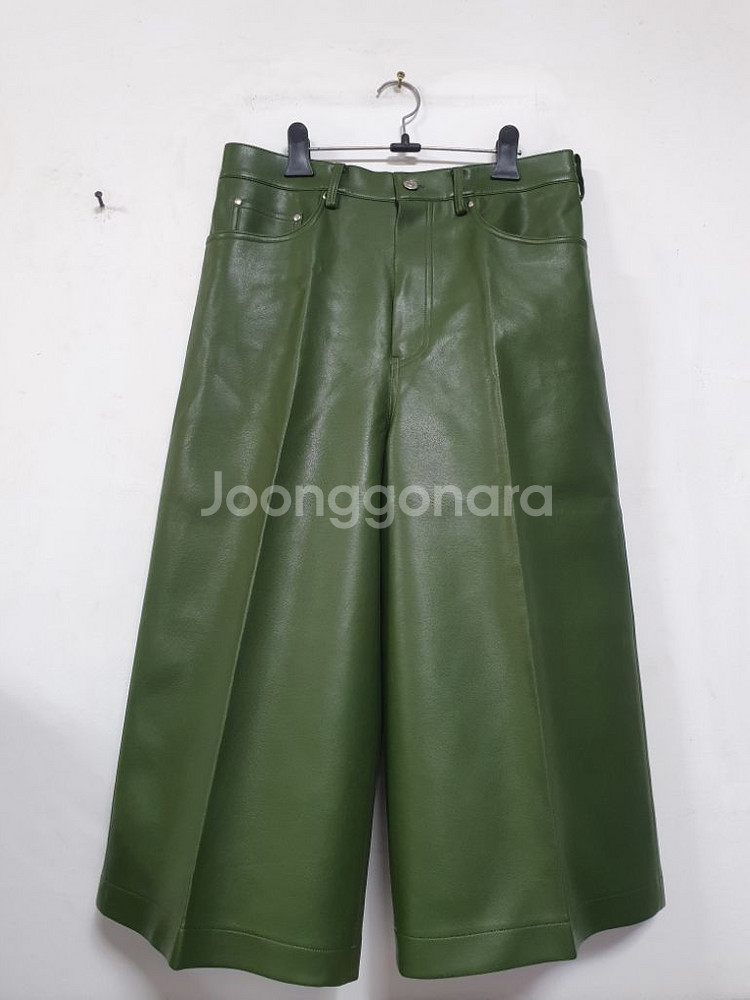 특가새)N5064 moonsun 인조 가죽 바지.와이드--0