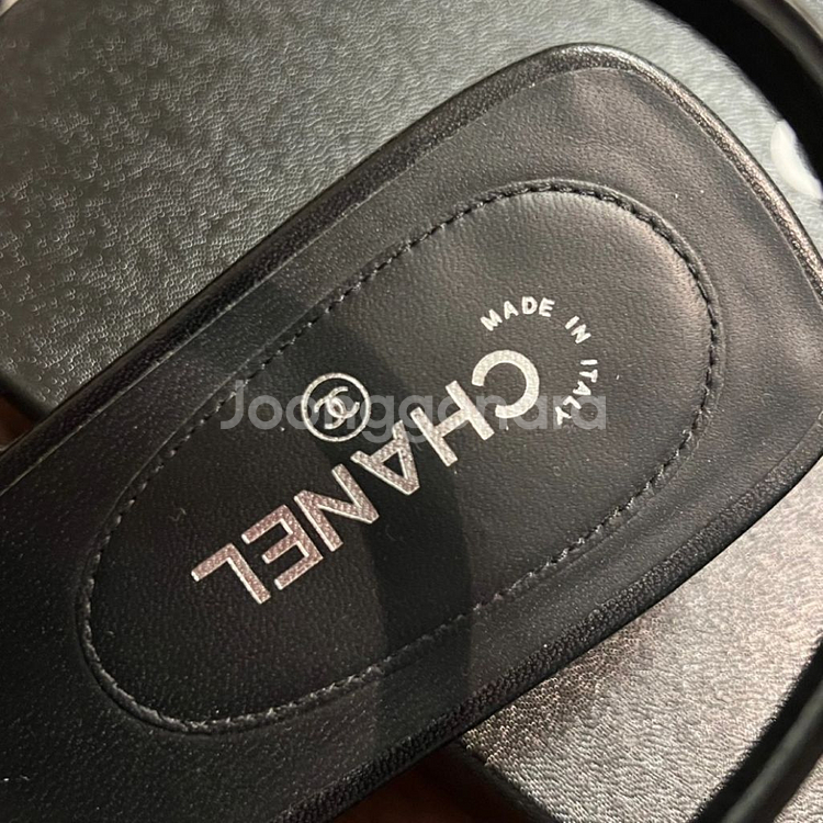 샤넬 까멜리아 샌들 37.5--3