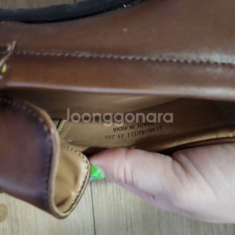 거의새것 엘칸토 마쯔 구두 로퍼 265--4