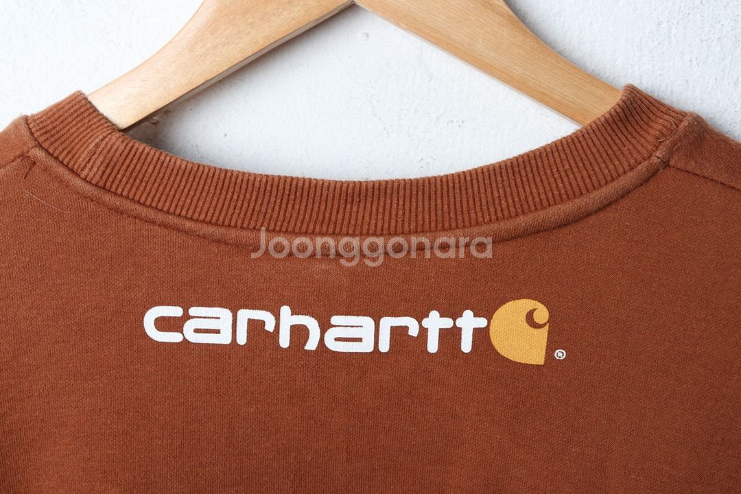 (L-XL) 칼하트 맨투맨 티셔츠 된장 빅로고--6