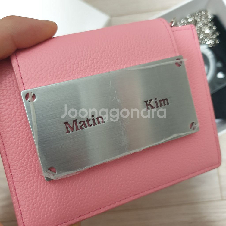 미사용 새제품 ) 마뗑킴미니백 체인백 마뗑킴지갑--1
