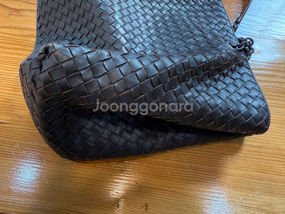 정품 보테가베네타 체인 숄더백--8