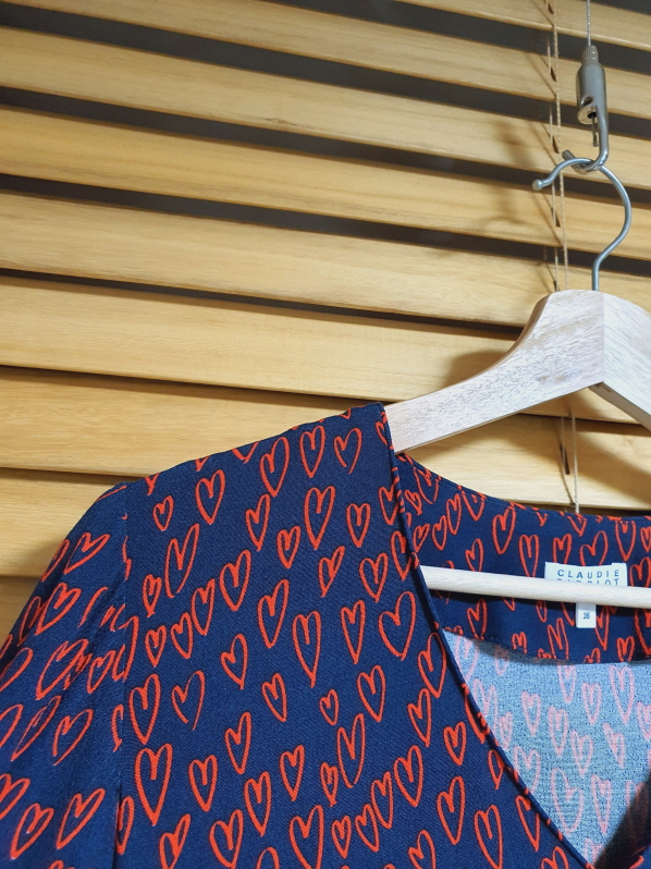 끌로디피에로 하트 원피스 36 사이즈 사이즈 36--4