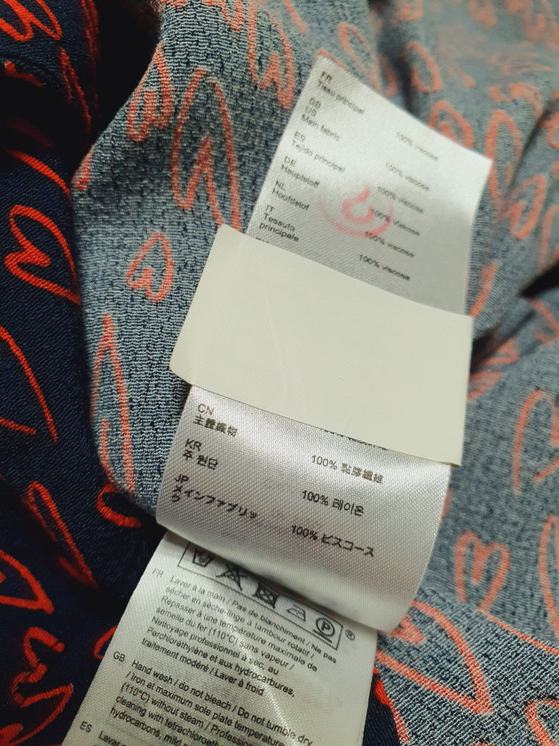 끌로디피에로 하트 원피스 36 사이즈 사이즈 36--8