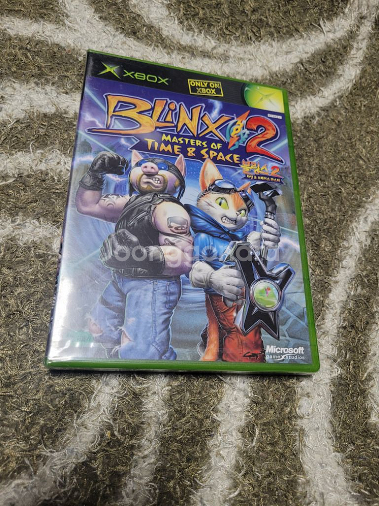 xbox 구엑박 Blinx 블링스 2 정발 미개봉 판매--0
