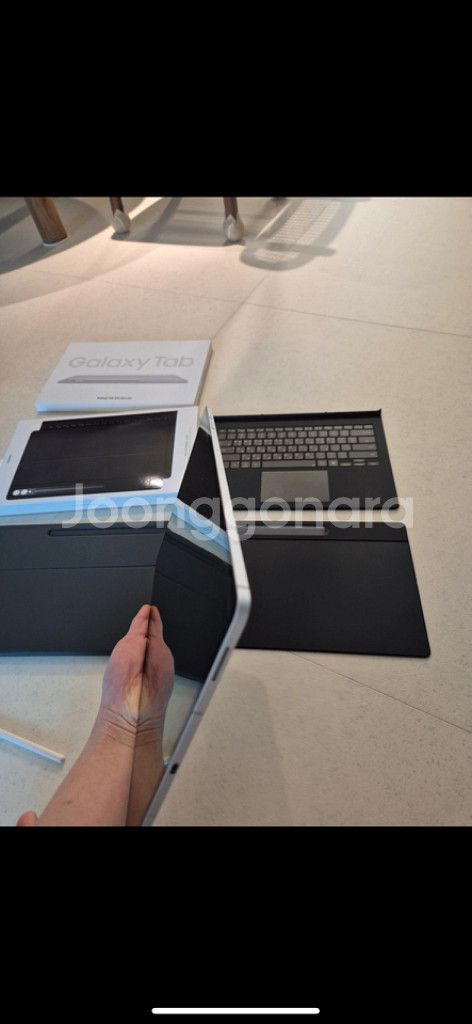 갤럭시탭s10 울트라 5g / 정품 키보드 케이스--2