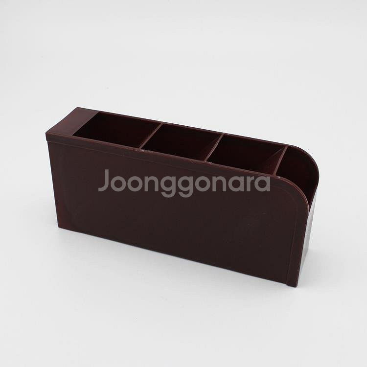 새 갈색 미용 용품 정리함 가위 정리 헤어 보관 수납--2