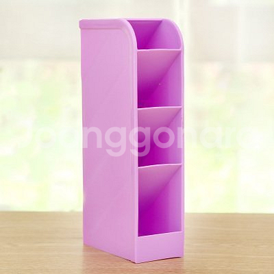 새 보라색 미용 용품 정리함 가위 정리 헤어 보관 수납--1