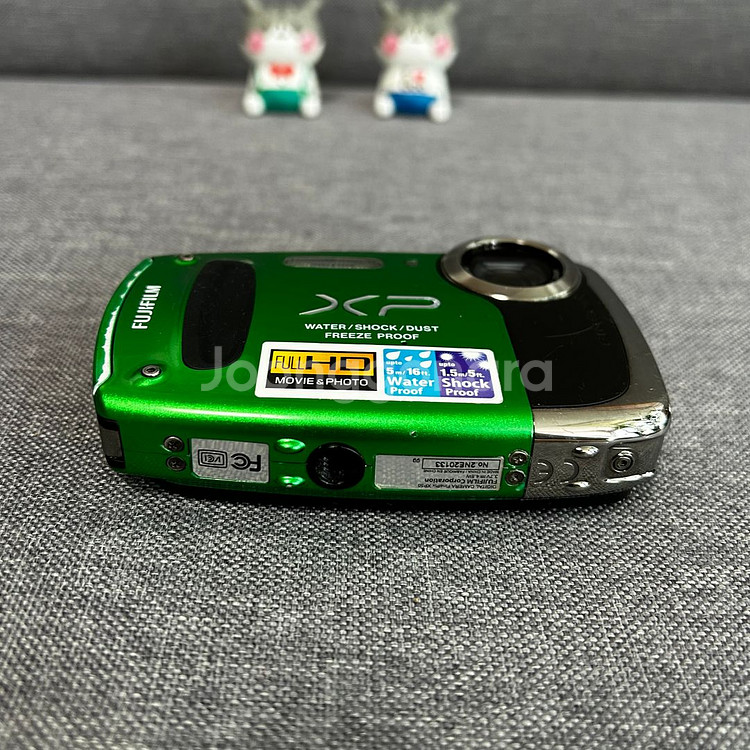 빈티지 카메라 디카 후지필름 파인픽스 XP50 (그린)--1