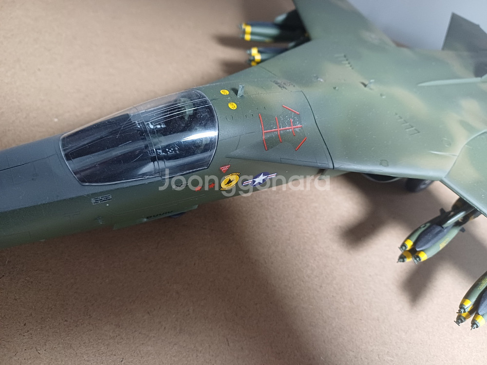 (밀리터리 프라모델) 미공군 F-111A 아드바크폭격기--0