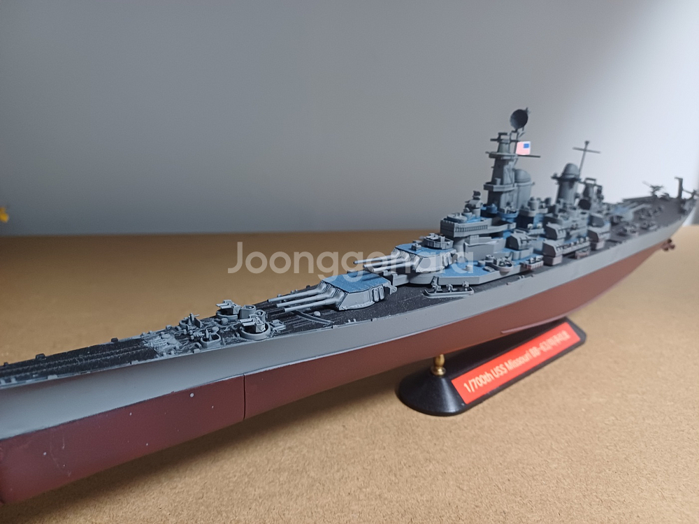 (밀리터리 프라모델)미해군 미주리 BB-63--3