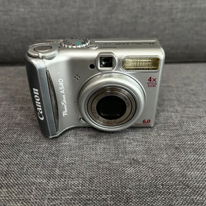 빈티지 디지털 카메라 캐논 파워샷 A540