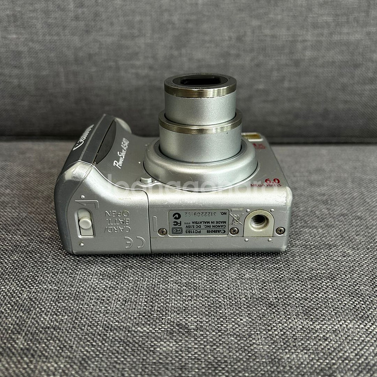 빈티지 디지털 카메라 캐논 파워샷 A540--3
