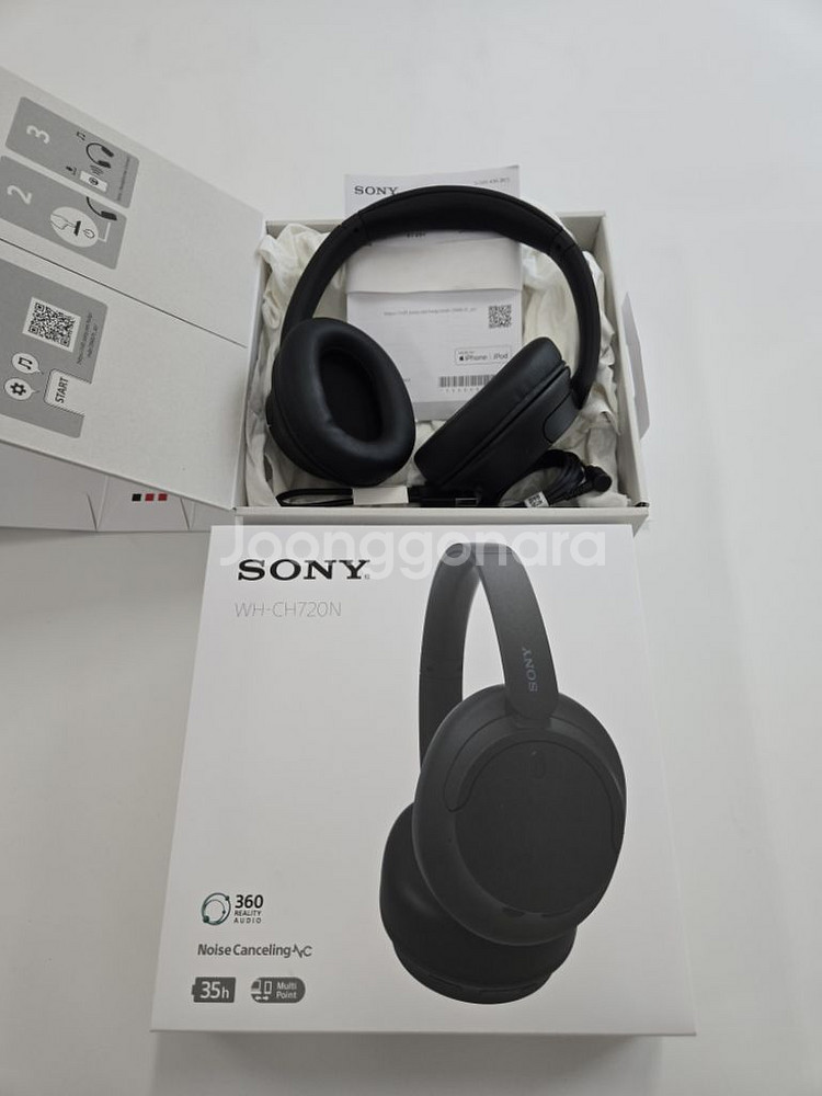 Sony 소니 WHCh 720N 노이즈캔슬링 헤드셋--1