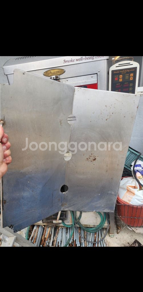 sm데크 오븐기 스모크웰빙 숯불바베큐 팝니다--5